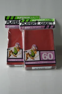 Player's Choice STANDARD CARD SLEEVES 60 Metallic Red Factory Sealed - Bild 1 von 1