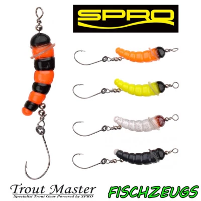 Spro Trout Master Hard Camola Spoon Forellenköder Bienenmaden Twist Wobbler 1,8g - Bild 1 von 2
