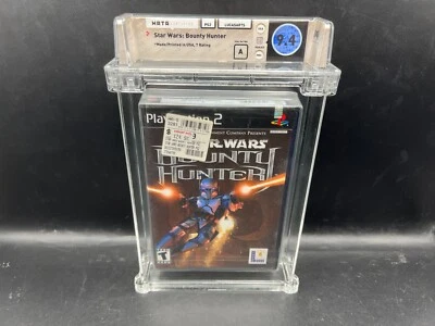 1st Print Star Wars Bounty Hunter PS2 WATA 9.4 A FACTORY SEALED VGA - Image 1 of 4