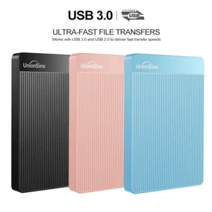 Disque dur de jeu externe 1 To 2 To mémoire de sauvegarde disque dur USB3.0 pour PC Xbox télévision de bureau - Photo 1/15
