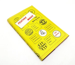Feature Magic For Mentalists by Will Dexter, Vintage Illustrated Hardcover HCDJ - Picture 1 of 8