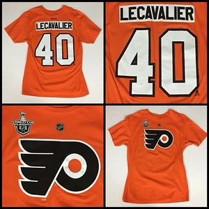 NWOT Men’s VINCENT LECAVALIER Philadelphia Flyers Jersey-Style T-Shirt - Large - Picture 1 of 7