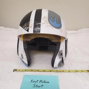 Poe Dameron X-Wing Jugend Helm Disney Galaxy's Edge 2024 Sound FX Cosplay - Bild 1 von 10