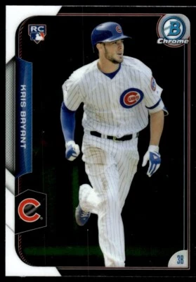 2015 Bowman Chrome Kris Bryant Rookie Chicago Cubs #200 R90 - Image 1 of 2
