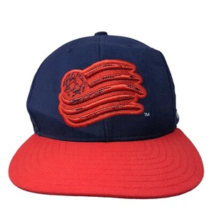 Adidas Men's Snapback Hat Blue Red OSFA Embroidered New England Revolution Logo - Picture 1 of 8