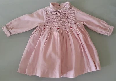 Vestido JACADI 12 Mes Rosa Claro - Imagen 1 de 2