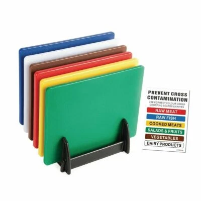 🔥Professional Catering Chopping Boards Colour Coded Cutting Board Choose QTY - Image 1 of 3