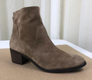 NEW PAUL GREEN Nicole Soft Suede Ankle Bootie/Side Zip US 8.5/UK 6 Antelope $398 - Picture 1 of 20