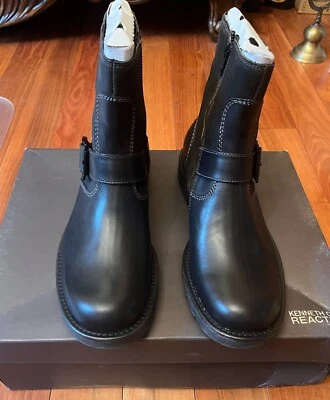 Bota Kenneth Cole REACTION Para Hombre HUNT-IN SEASON, Negra, Talla M 10 TOTALMENTE NUEVA Foto 1 de 4
