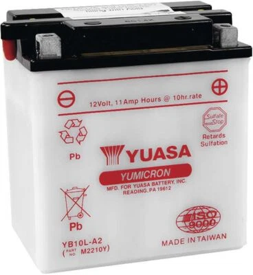 Batería Yumicron 12V de alta resistencia para Suzuki GS550L 1981-1982 YUAM2210Y Foto 1 de 3