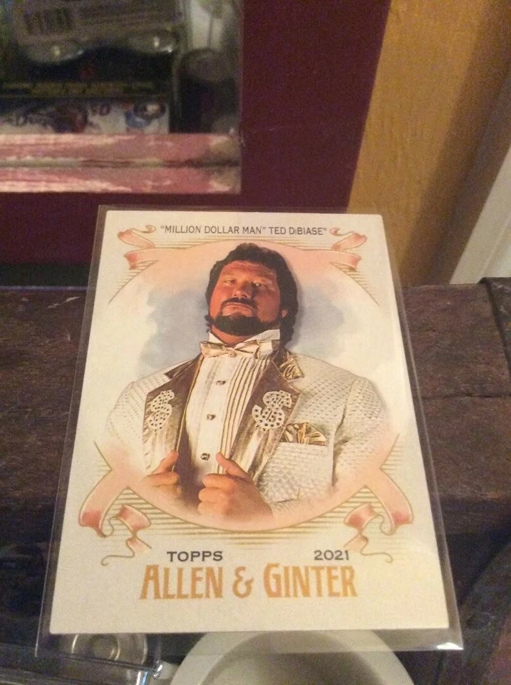 2021 Topps WWE Heritage Allen & Ginter Million Dollar Man Ted Dibiase  - Image 1 of 1