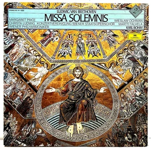 Beethoven Boehm Missa Solemnis 1984 Import Vinyl Deutsche Grammophon Records - Picture 1 of 7
