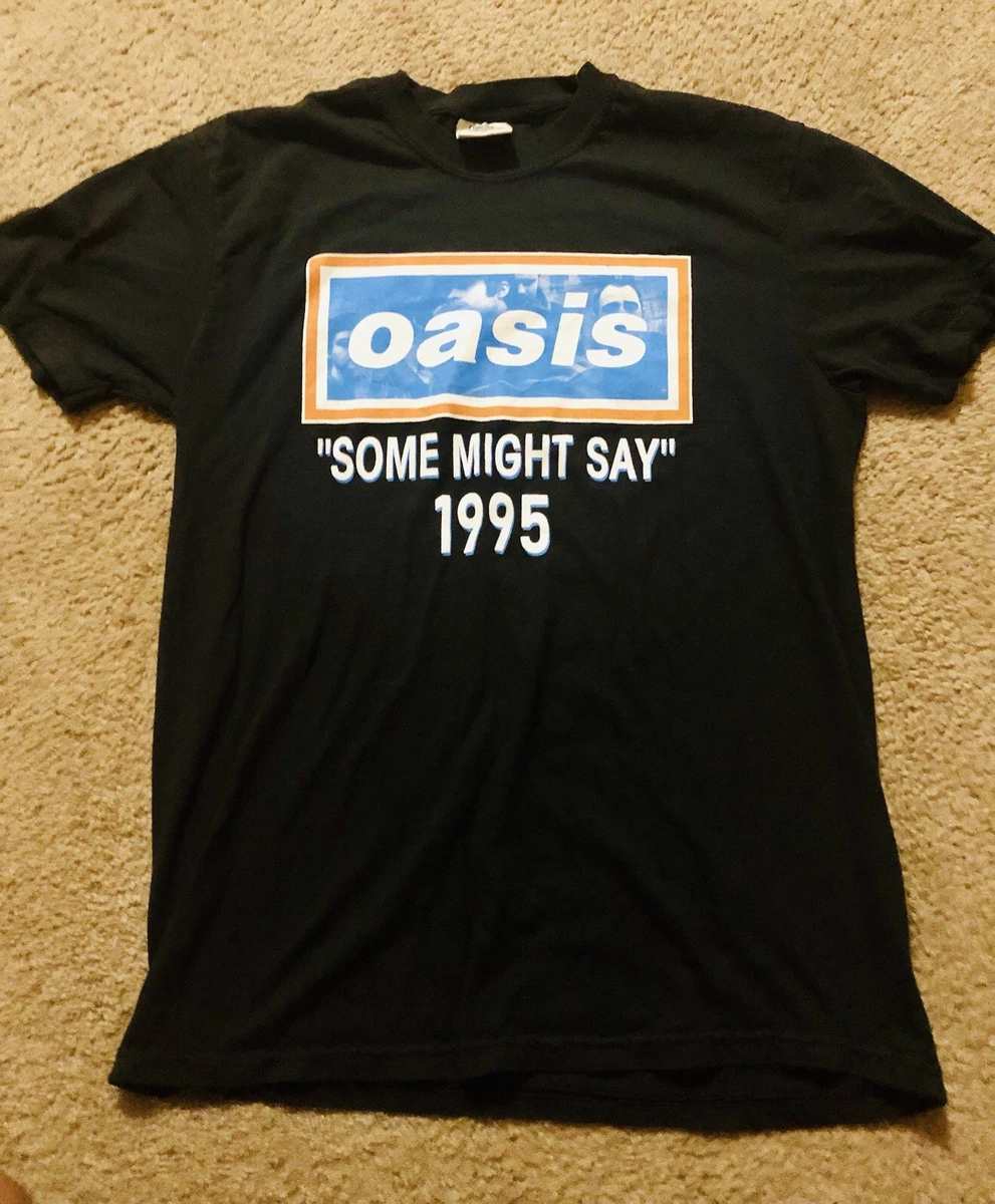 トップス oasis 1995 UK tour vintage t-shirt s-l400.jpg