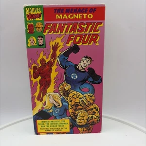 Fantastic Four The Menace of Magneto VHS 1991 Classic Comic Book Movie Film - Picture 1 of 16