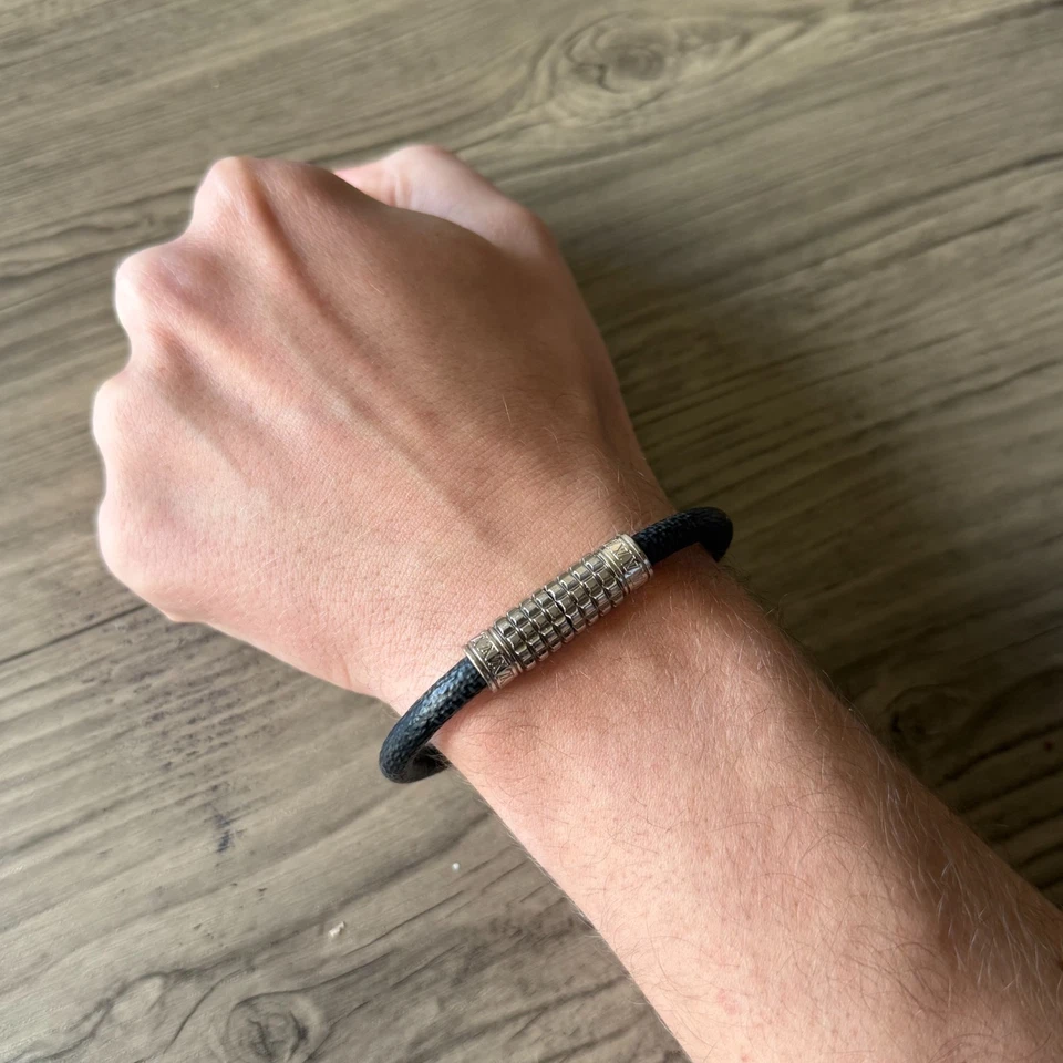 Pulsera Louis Vuitton Digit Damier de lona grafito Foto 1 de 4