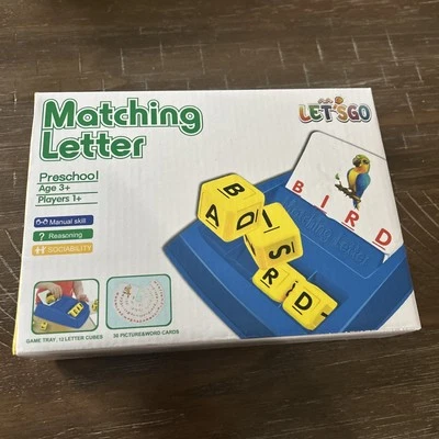 Let's Go Educational Game Matching Letter Preschool Game - Image 1 of 4