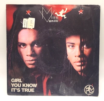 Milli Vanilli - Girl You Know It's True Arista AS1-9781 Electronic Foto 1 de 4