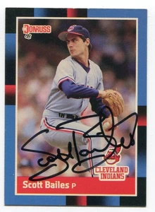 1988 Donruss Scott Bailes Signed Card Baseball Autographed Auto #104 - Picture 1 of 2