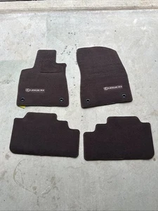 LEXUS RX Floor mats 2016-2019 4 PCS BROWN, PT206-48161-XX Used - Picture 1 of 9