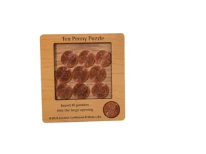 10 Penny Puzzle | Coffe Table Game - Picture 1 of 9