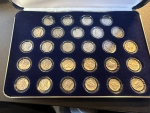 American Historic Society - Mercury Dime Year Collection - 27 Coins - Picture 1 of 10