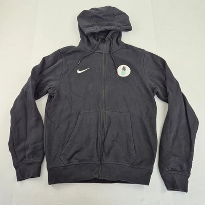 Sudadera con capucha NIKE pequeña 8 10 negra para mujer mezcla de algodón grá... - Imagen 1 de 4