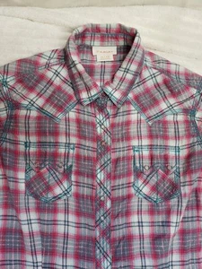 Camisa Ariat Western Snap Para Mujer Ajustada XL/TG Manga Larga - Imagen 1 de 10