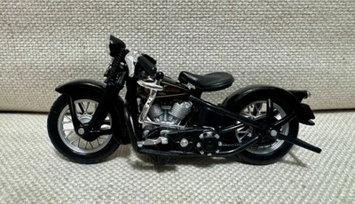 🔥Maisto 1936 Harley-Davidson EL Knucklehead~Serie 2~Negro~Escala 1:24 Foto 1 de 4
