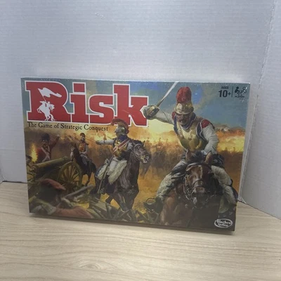 Risk The Game of Strategic Conquest Board Game Hasbro 2015 Factory New Sealed - Image 1 of 4