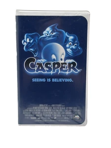 Casper Seeing Is Believing (VHS, 1995) Clamshell Case - Christina Ricci - Tested - Bild 1 von 8