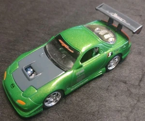 Import SS Tuner 1997 Mazda RX-7 Green Diecast Car 1:64 F3DS RX7 Import Car Rare - Picture 1 of 8
