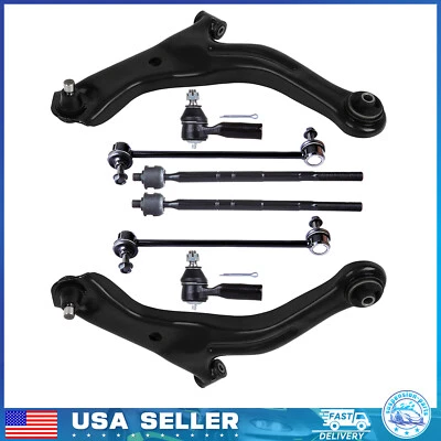 8x For 2005-2009 Ford Escape Mercury Mariner Front Lower Control Arm Tie Rod End - Image 1 of 4