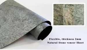 10 pcs Zeera Green Stone veneer sheet , natural stone texture, interior/exterior - Picture 1 of 3