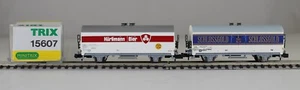 Minitrix 15607 Bierwagen-Set "Schlossgold/Hürlimann" SBB aus Sammlung mit OVP - Bild 1 von 2