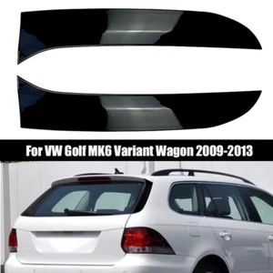 Paar Vertikale Heck Seite Spoiler Flaps Für VW Golf MK6 Variant Wagon 2009-2013 - Picture 1 of 12