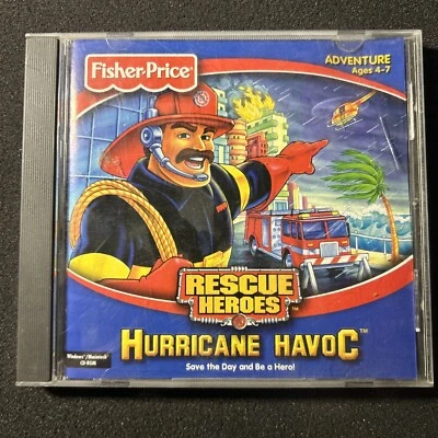 Rescue Heroes Hurricane Havoc Ages 4-7 Fisher Price CD-ROM Windows Macintosh - Image 1 of 3