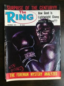 The Ring Magazine November 1972 - George Foreman - Roberto Duran - Picture 1 of 1