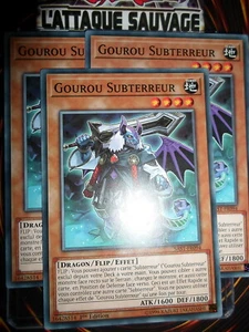 YU-GI-OH! COM GOUROU SUBTERREUR PLAYSET (LOT DE 3) SAST-FR094 NEUF ED1 FRANCAIS - Imagen 1 de 1