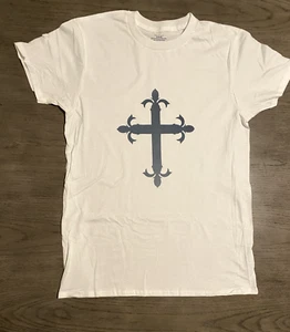 Camiseta para hombre sublimación blanca de manga corta ComfortSoft de algodón ligero - Imagen 1 de 3