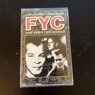 *New Sealed* Fine Young Cannibals - The Raw & The Cooked (Cassette) 828069.4 - Image 1 of 4