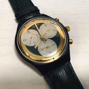 Swatch Watch Rollerball Chronograph 1991 SCB107 Chrono - Picture 1 of 3