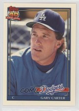 1991 Topps Traded Box Set Collector's Edition (Tiffany) Gary Carter #19T HOF