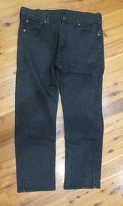 MEN'S LEVI SILVER TAG JEANS~~SIZE 34 X 32 (MEASURED 31")~~BLACK - Picture 1 of 5