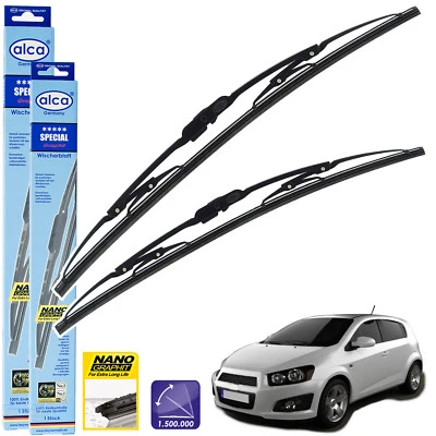 Fits Chevrolet Aveo 2008-2011 Quality Front Windscreen Wiper Blades AS22" 16" - Image 1 of 4