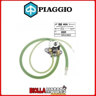 82652R POMPA OLIO PIAGGIO ORIGINALE COMPLETA SCARABEO 50 2T E2 NET 2010