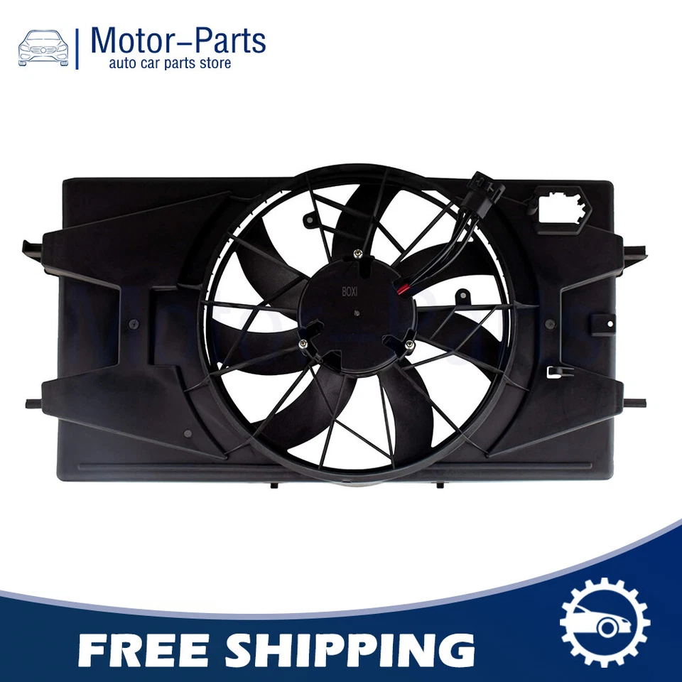 Conjunto de motor ventilador de refrigeración condensador radiador para Chevy Cobalt Pontiac G5 2,2 L Foto 1 de 4