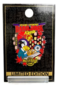Hard Rock Cafe Pin Badge Kyoto Kimono Geisha Gate City Grand Opening Japan 2019 - Picture 1 of 7