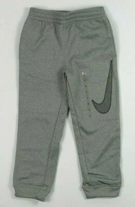 Boy's Little Youth Nike Therma Dri-Fit Swoosh Athletic Sweatpants Size 4 - Picture 1 of 3