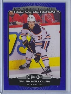2022-23 O-pee-chee #572 Dylan Holloway Blue Border Parallel - Bild 1 von 2
