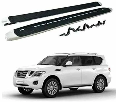 Fits for Nissan Patrol Armada Y62 2017-2021 Side Steps Running Board Nerf Bar  - Image 1 of 4